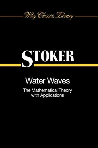 Black book cover with white text: "Stoker, Water Waves" and gold lines.