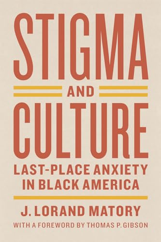 Book cover with red and brown text: "Stigma and Culture," by J. Lorand Matory.