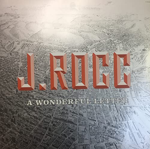Album cover for J. Rocc’s “A Wonderful Letter” with raised lettering.