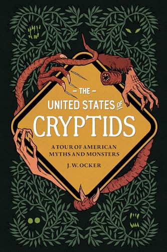 Book cover featuring a yellow road sign gripped by monster claws amidst dark foliage.