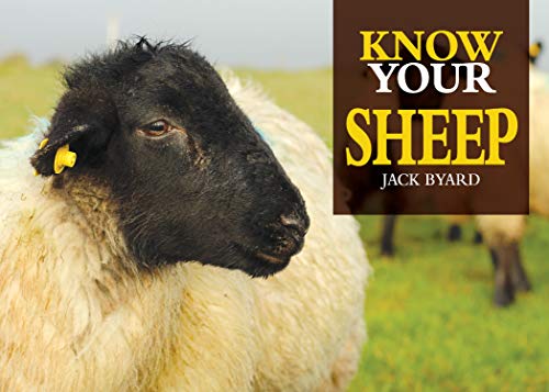Book cover featuring a black-faced sheep in a field.