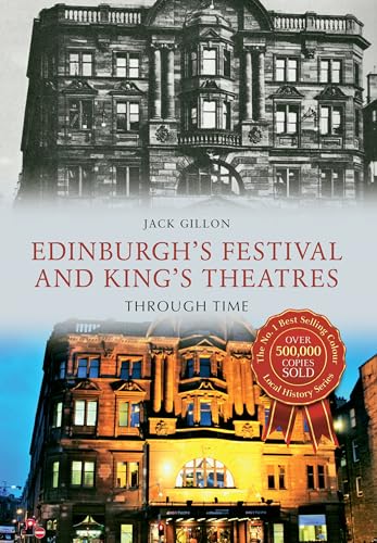 Book cover featuring historic Edinburgh theatres, old and new views.