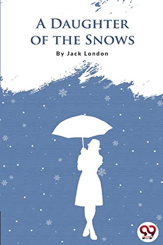 Book cover: white silhouette of woman with umbrella in falling snow.