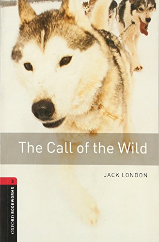Book cover featuring a close-up of a husky and the title “The Call of the Wild”.