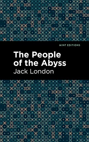 Book cover for “The People of the Abyss” by Jack London, patterned design.