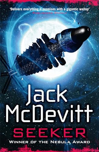 Book cover: “Seeker” by Jack McDevitt, featuring a spaceship in space.
