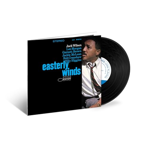Jack Wilson’s “Easterly Winds” vinyl record with portrait cover art.