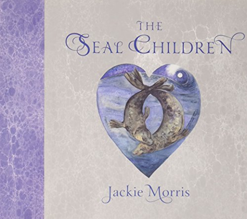 Book cover: “The Seal Children” with seals inside a blue heart.