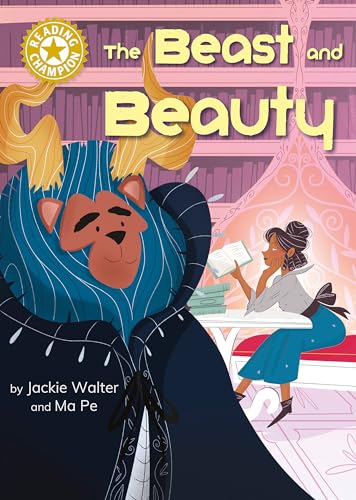 Book cover: “The Beast and Beauty” depicts a beast and a woman reading.