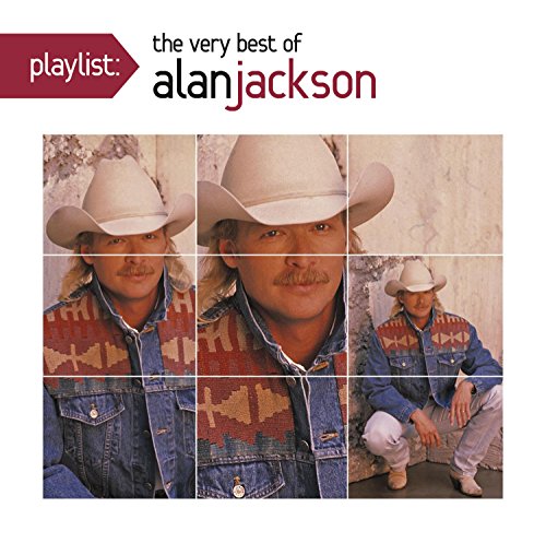 CD cover for Alan Jackson’s “The Very Best Of” with portrait images.