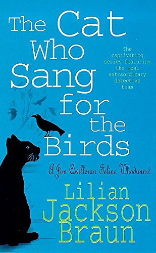 Book cover: black cat silhouette, a crow, and blue-toned text.
