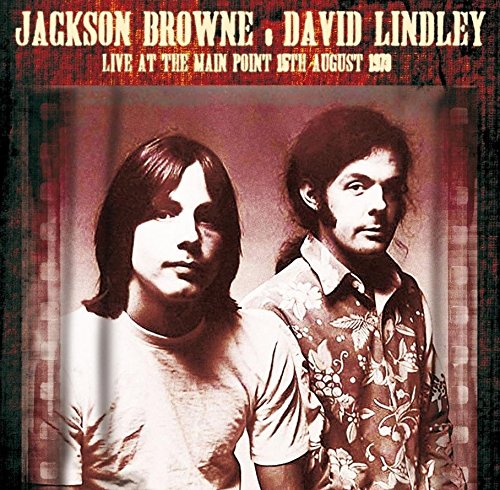 CD cover featuring Jackson Browne and David Lindley in a sepia-toned portrait.