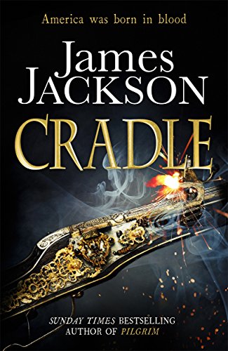 Book cover for "Cradle" featuring a detailed, ornate flintlock pistol.