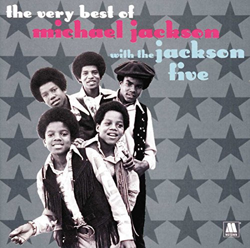 CD cover featuring young Michael Jackson and The Jackson 5 in sepia tones.