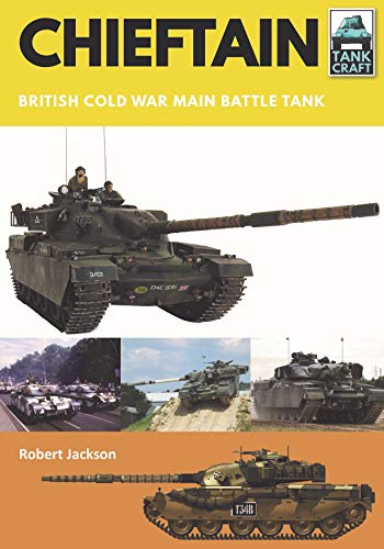 Book cover featuring a British Chieftain Cold War main battle tank.