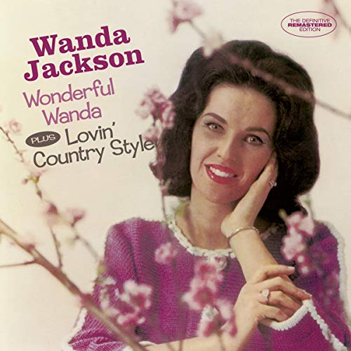 CD cover featuring Wanda Jackson, a smiling woman with short brown hair.