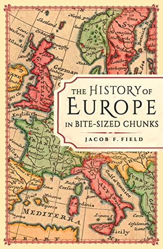 Book cover with a vintage map of Europe and title text.
