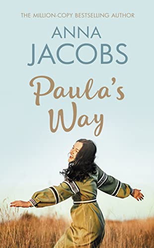 Book cover: woman with arms outstretched in a field, titled "Paula's Way".