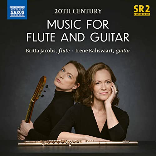 CD cover featuring two women with a flute and guitar.