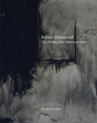 Book cover featuring abstract black and gray painting by Robert Motherwell.