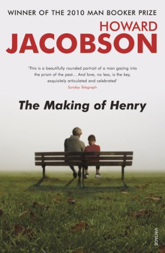 Book cover: two figures sit on a park bench in a field.