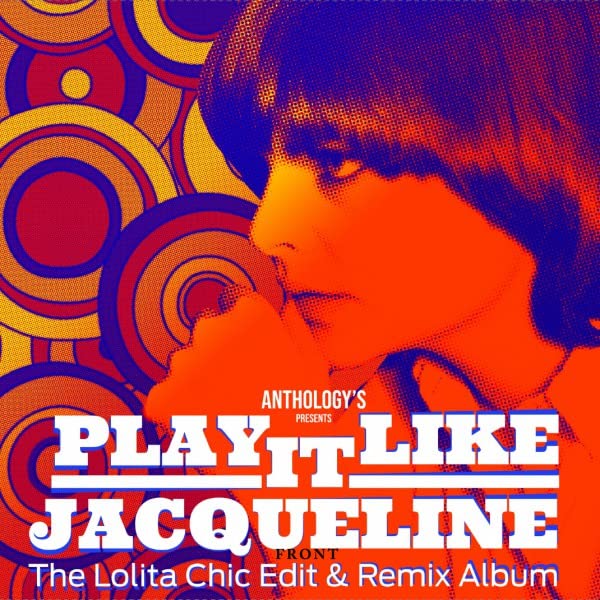 CD cover for "Play It Like Jacqueline" featuring a portrait and colorful design.