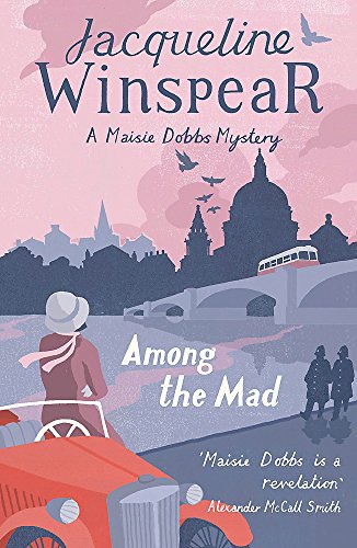 Book cover showing a woman in a vintage car overlooking a London city skyline.