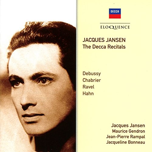 Alt text: "CD cover with Jacques Jansen's portrait and text listing composers and performers."