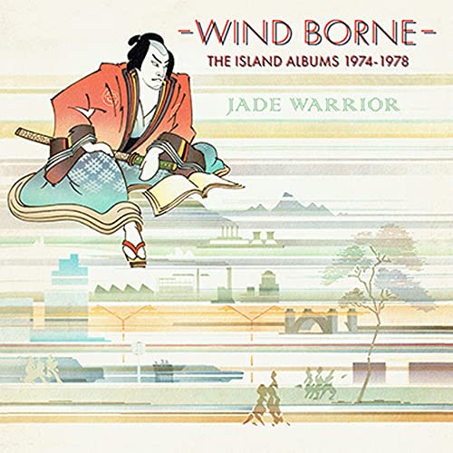 CD cover: illustrated samurai figure with island landscape background.