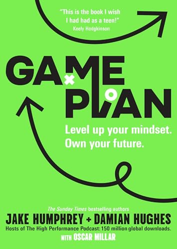 Bright green book cover with bold black text: "Game Plan", authors listed below.