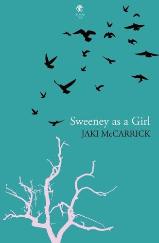 Book cover: teal background with silhouetted birds and a bare branch.