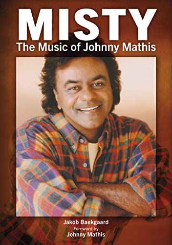 Album cover for “Misty: The Music of Johnny Mathis” featuring Johnny Mathis.
