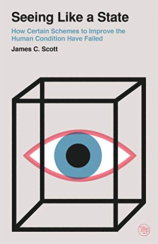 Book cover with title and an eye inside a black wireframe cube.