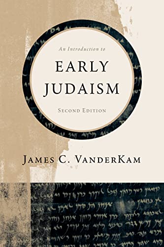Book cover: "An Introduction to Early Judaism" by James C. VanderKam.