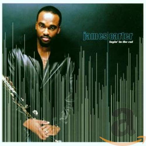 James Carter CD cover: portrait of a man with abstract lines.