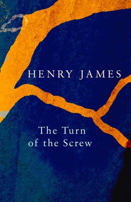 Book cover: “The Turn of the Screw” by Henry James, abstract design.