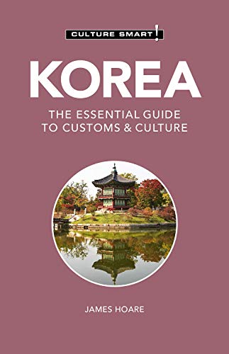 Book cover for "Korea - Culture Smart!" featuring a traditional pavilion.