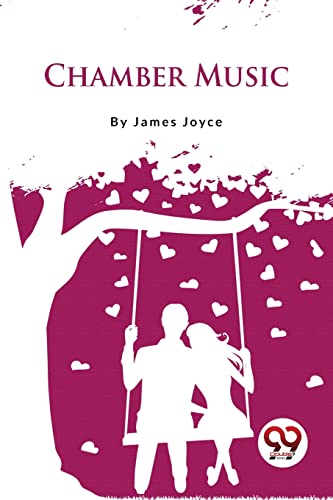 Book cover: "Chamber Music" by James Joyce, with silhouettes of a couple.