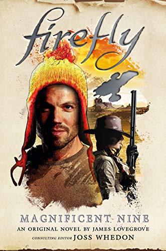 Book cover featuring characters from Firefly with a desert backdrop.