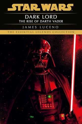 Book cover featuring Darth Vader holding a red lightsaber against a dark background.