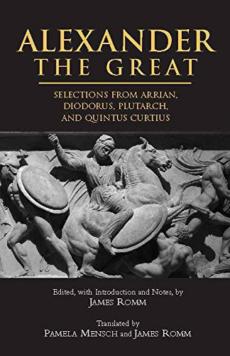 Book cover: "Alexander The Great" with a classical sculpture depiction.