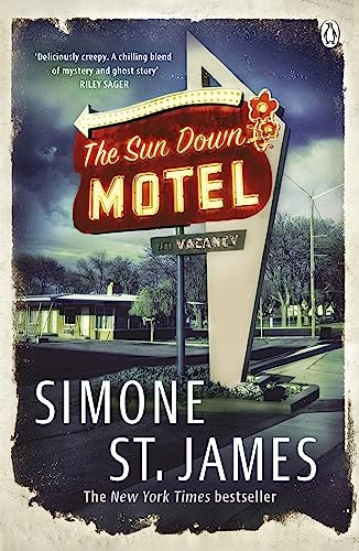 Book cover showing a glowing motel sign at night with dark, moody surroundings.