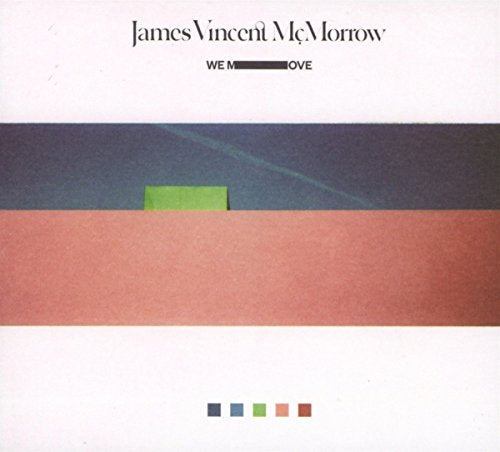 CD album cover for James Vincent McMorrow’s “We Move” with abstract art.