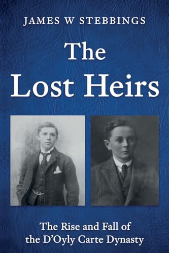 Book cover with portraits of two young men and title “The Lost Heirs.”