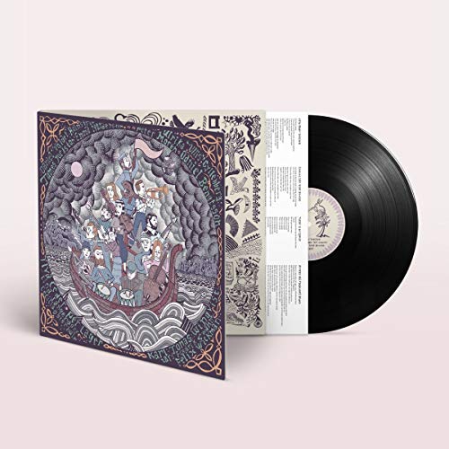 Vinyl record of "The Wide, Wide River" with illustrated cover art.