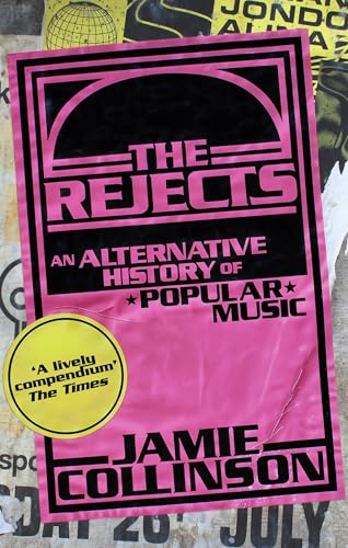 Pink book cover, āThe Rejectsā title, with author Jamie Collinsonās name.