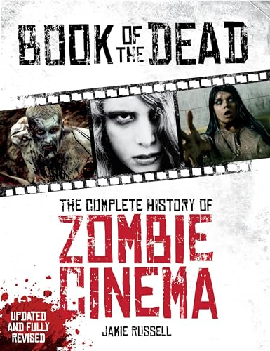Book cover featuring zombie images and red text: "Book of the Dead.