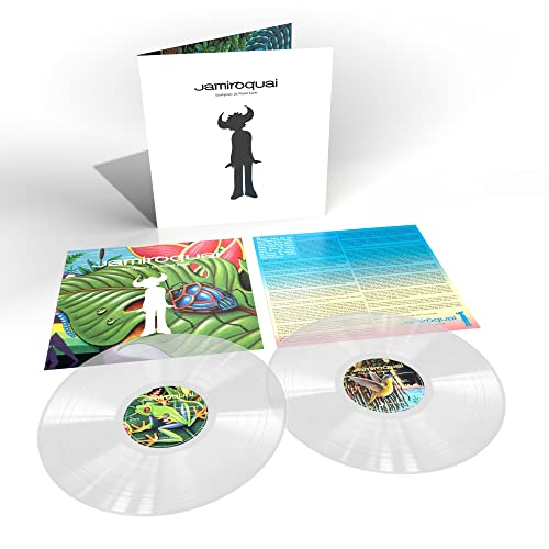 Jamiroquai’s “Emergency on Planet Earth” limited edition transparent vinyl 2LP set.