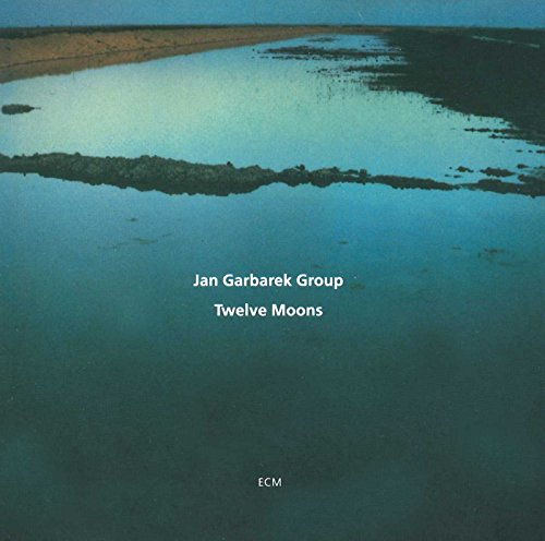 CD cover for Jan Garbarek Group’s “Twelve Moons” with landscape image.
