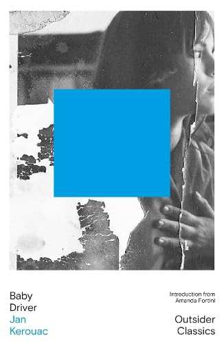 Book cover featuring a black and white portrait with a bright blue square overlay.